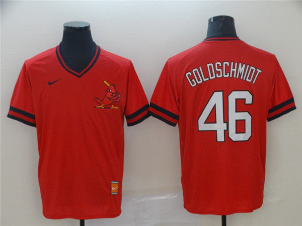 Custom #0 GOLDSCHMIDT Retro Stitched Baseball Jersey - Classic Edition