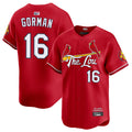 Custom #16 Red City Connect STL Baseball Shirt Top