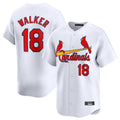 Custom #18 White STL Baseball Shirt Top