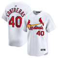 Custom #40 White STL Baseball Shirt Top