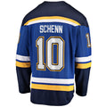 Custom #10 Blue STL Hockey Shirt Top