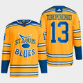 Custom #13 Blue STL Hockey Shirt Top