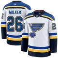 Custom #26 White STL Hockey Shirt Top