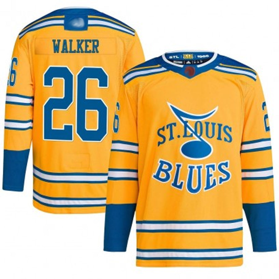 Custom #26 Yellow STL Hockey Shirt Top