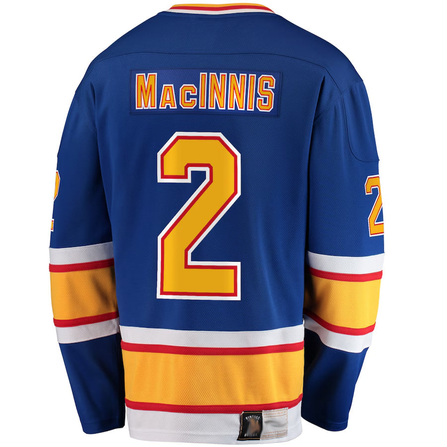 Custom #2 Blue STL Hockey Shirt Top