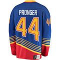 Custom #44 Blue STL Hockey Shirt Top