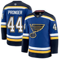 Custom #44 Blue STL Hockey Shirt Top