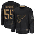 Custom #55 Black STL Hockey Shirt Top
