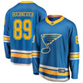 Custom #89 Blue STL Hockey Shirt Top