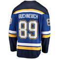 Custom #89 Blue STL Hockey Shirt Top