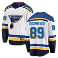 Custom #89 White STL Hockey Shirt Top