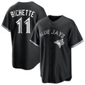 Custom #11 Black TOR Baseball Shirt Top