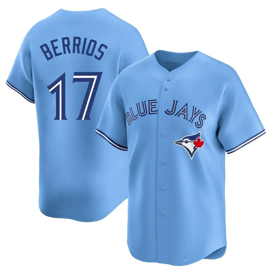 Custom #17 Blue TOR Baseball Shirt Top