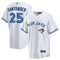 Custom #25 White TOR Baseball Shirt Top
