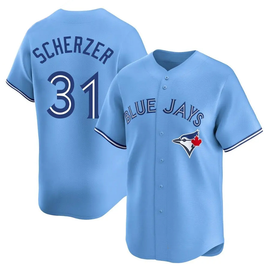Custom #31 Blue TOR Baseball Shirt Top