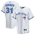Custom #31 White TOR Baseball Shirt Top