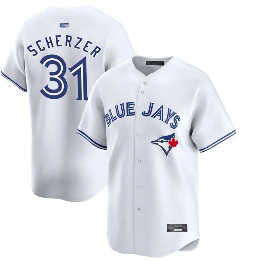 Custom #31 White TOR Baseball Shirt Top