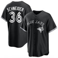 Custom #36 Black TOR Baseball Shirt Top