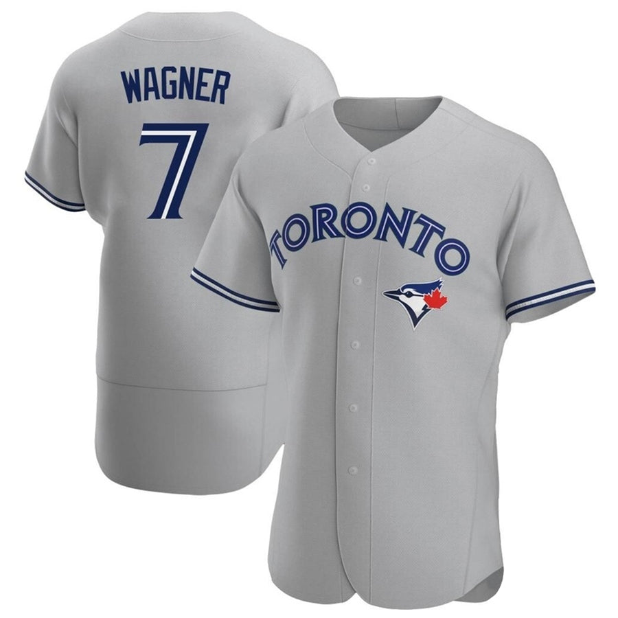 Custom #7 Gray TOR Baseball Shirt Top