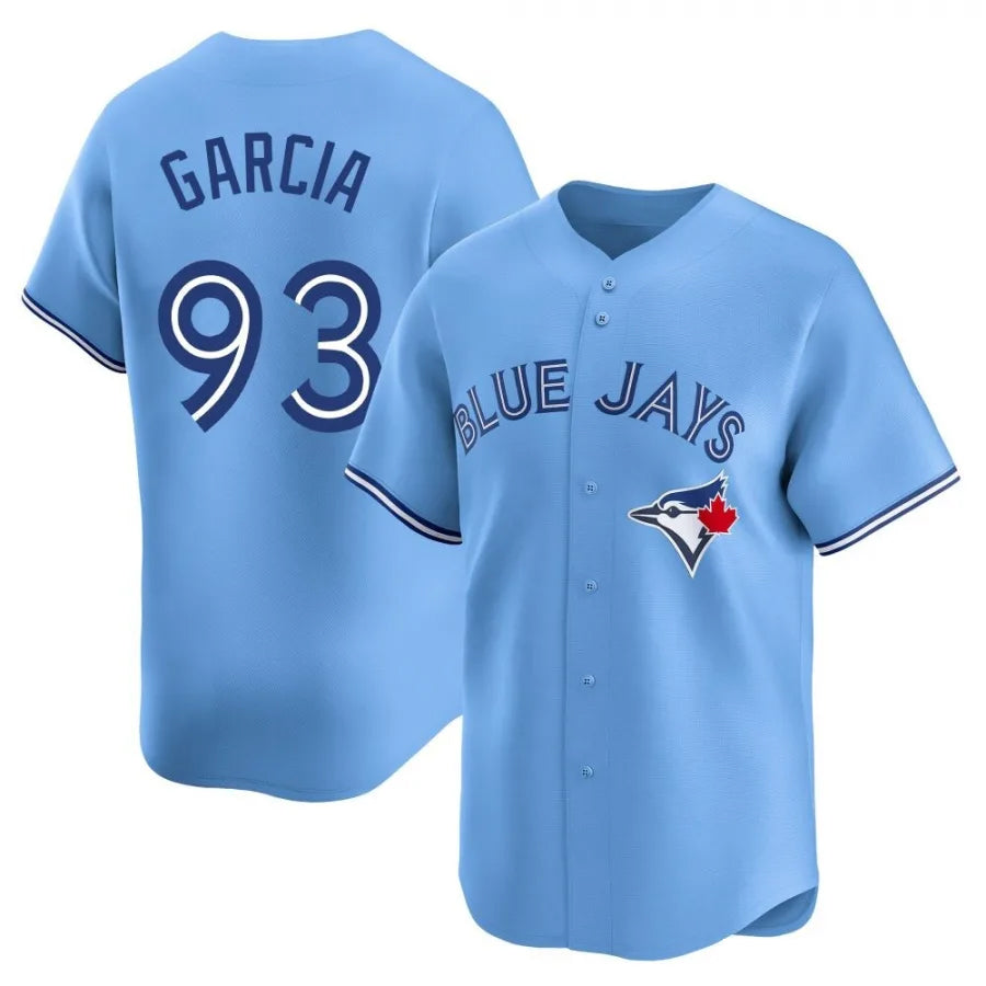 Custom #93 Light Blue TOR Baseball Shirt Top