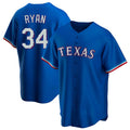 Custom #34 Royal TEX Baseball Shirt Top