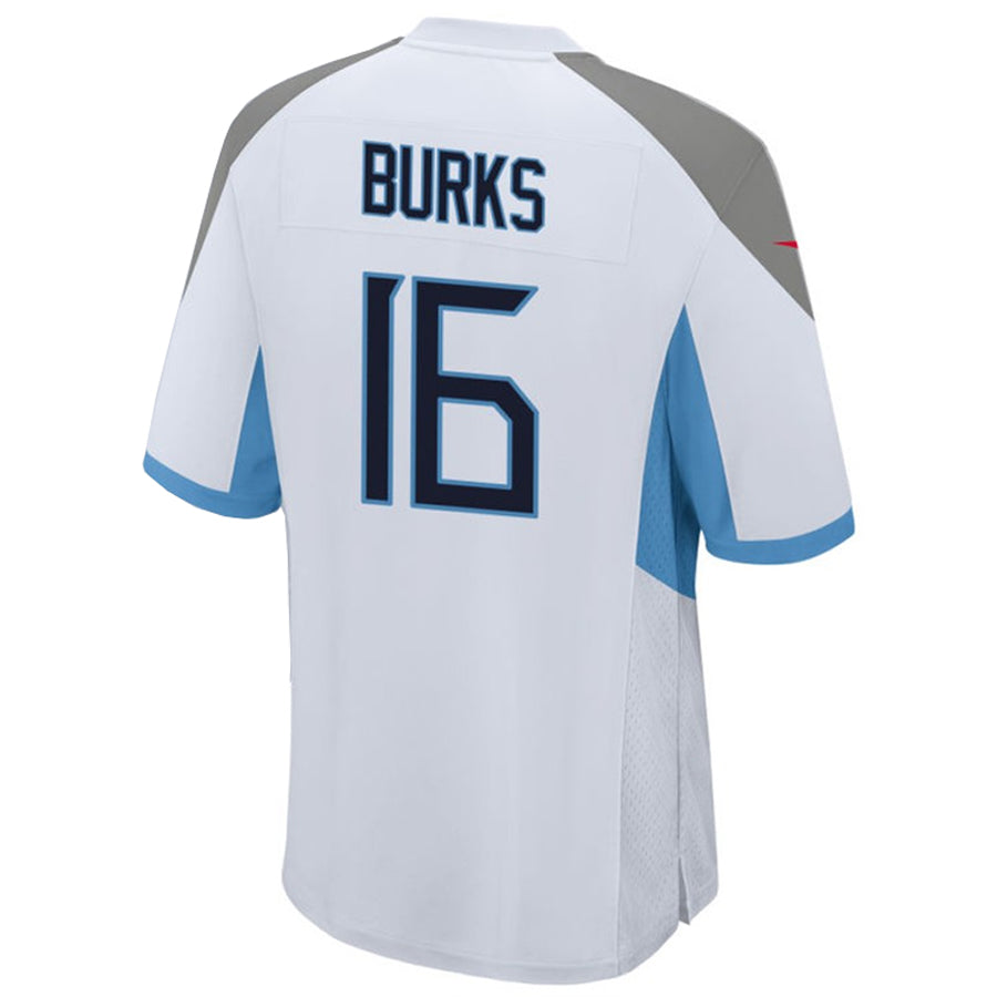 Custom #16 White TEN Football Shirt Top