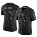 Custom #27 Black TEN Football Shirt Top