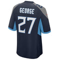 Custom #27 Navy TEN Football Shirt Top
