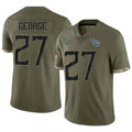 Custom #27 Olive TEN Football Shirt Top