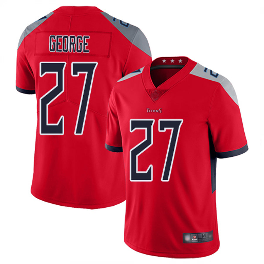 Custom #27 Red TEN Football Shirt Top