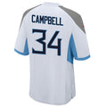 Custom #34 White TEN Football Shirt Top