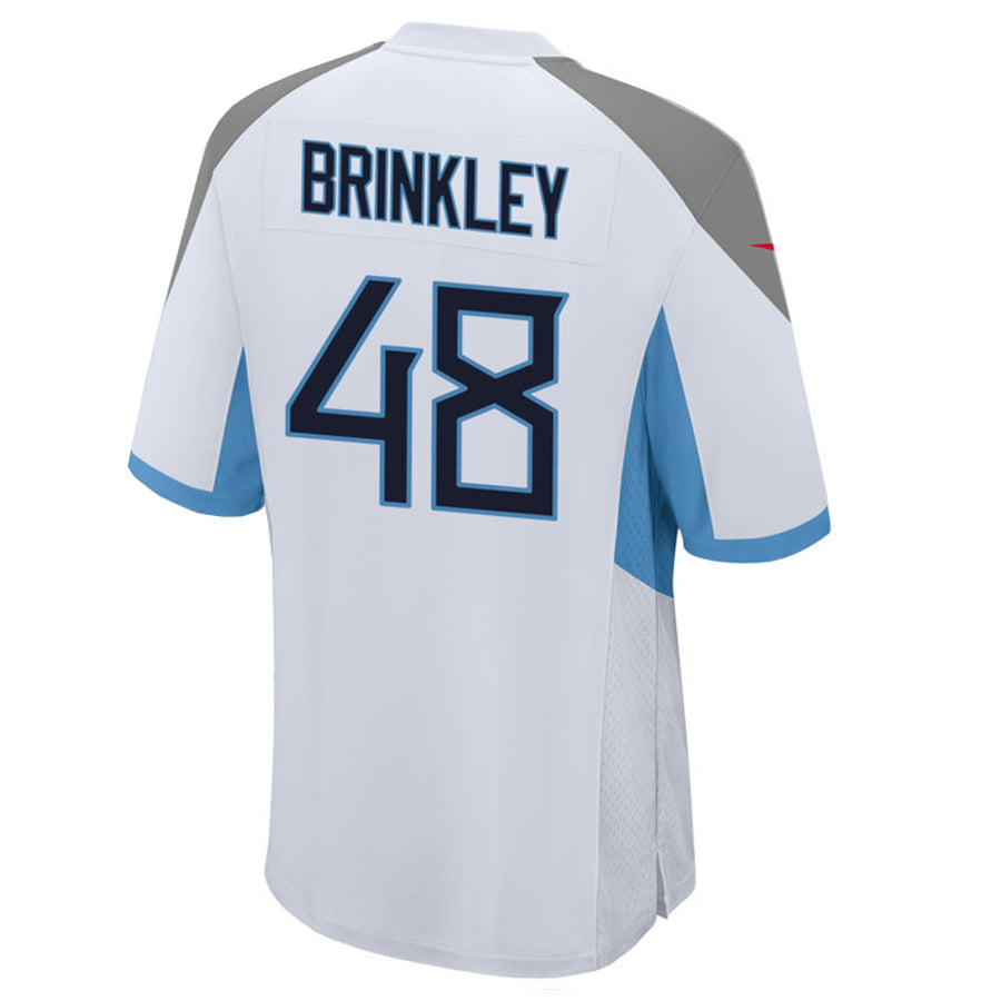 Custom #48 White TEN Football Shirt Top