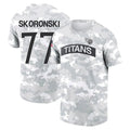 Custom #77 TEN Football Shirt Top