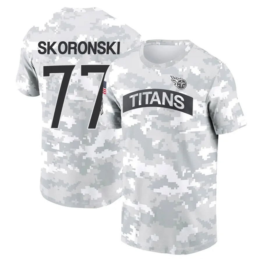 Custom #77 TEN Football Shirt Top