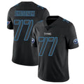 Custom #77 Black TEN Football Shirt Top