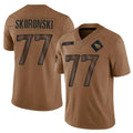 Custom #77 Brown TEN Football Shirt Top