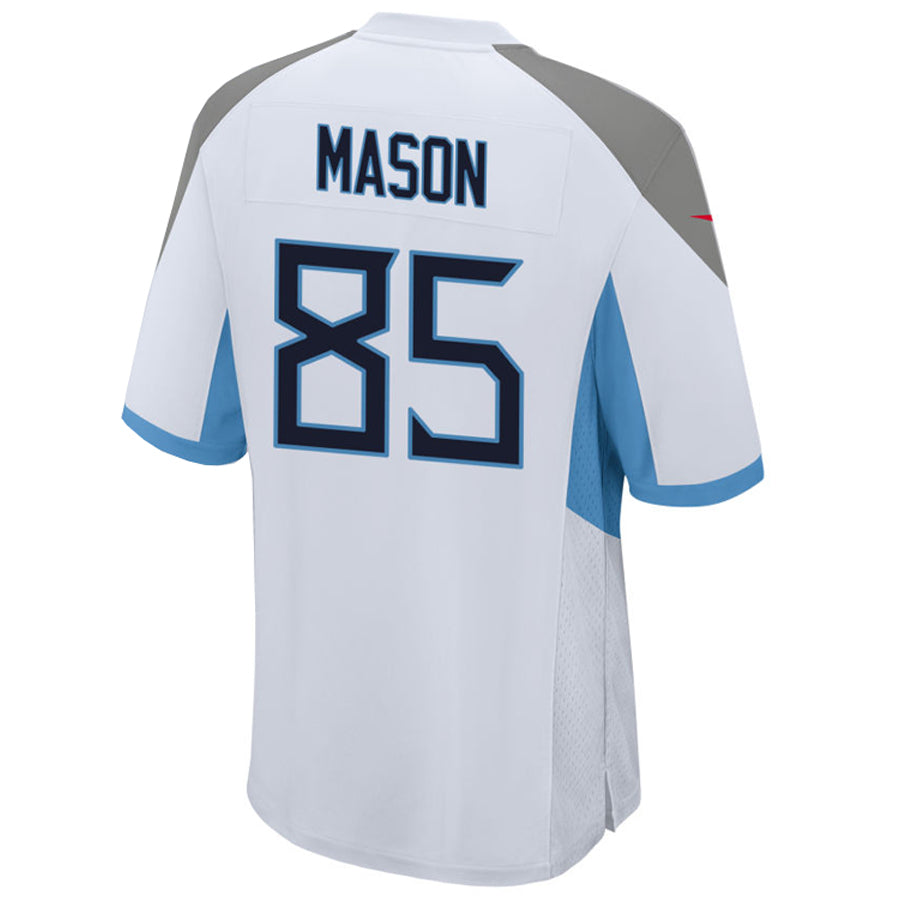Custom #85 White TEN Football Shirt Top