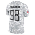Custom #98 TEN Football Shirt Top