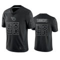 Custom #98 Black TEN Football Shirt Top