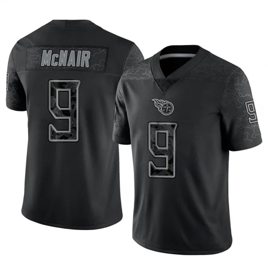 Custom #9 Black TEN Football Shirt Top