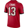Custom #13 Red TB Football Shirt Top