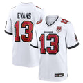 Custom #13 White TB Football Shirt Top