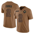 Custom #2 Brown TB Football Shirt Top