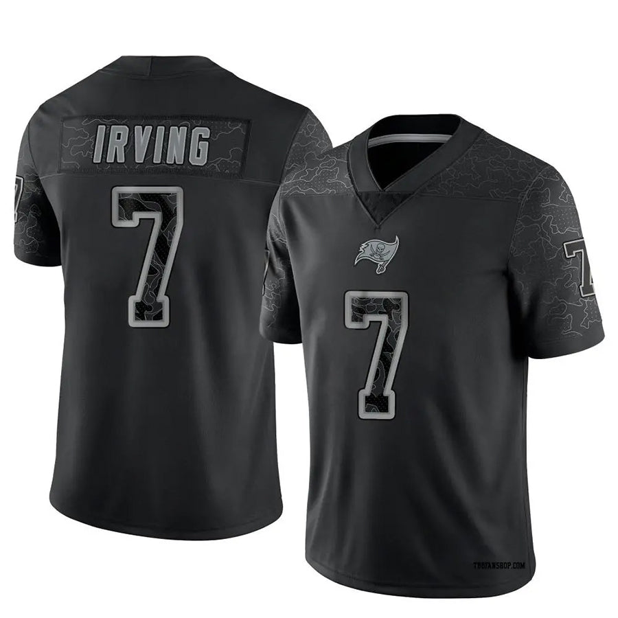 Custom #7 Black TB Football Shirt Top