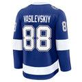 TB.Lightning #88 Andrei Vasilevskiy Supporters Home Premium Jersey - Blue Stitched American Hockey Jerseys