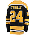 B.Bruins #24 Terry O'Reilly Supporters Branded Premier Breakaway Retired Player Jersey  Black Stitched American Hockey Jerseys
