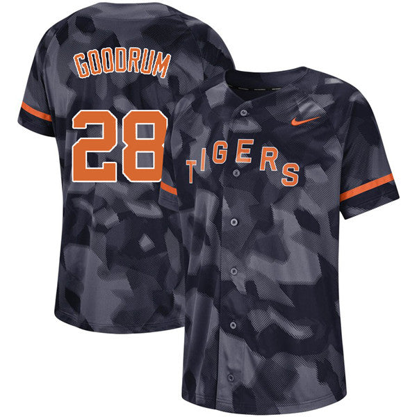 Custom #0 GOODRUM Retro Stitched Baseball Jersey - Classic Edition