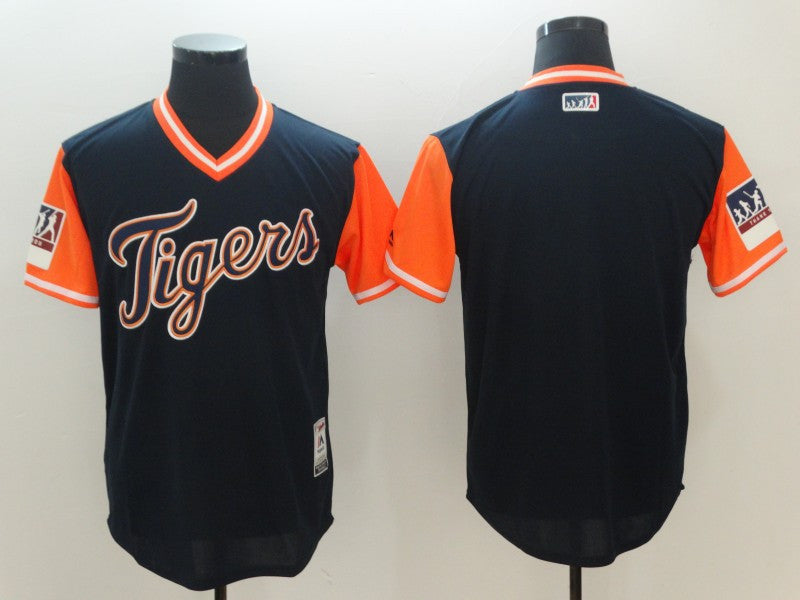 Custom 2018 #0 TIGERS Retro Stitched Baseball Jersey - Classic Edition