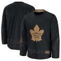 T.Maple Leafs Supporters 2024 Military Appreciation Practice Jersey - Black Stitched American Hockey Jerseys