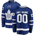 Custom T.Maple Leafs Supporters Branded Home Breakaway Blue Stitched American Hockey Jerseys
